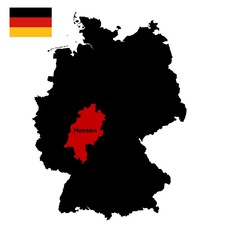 Obraz premium deutschland - bundesland hessen