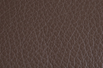Natural brown leather background / texture
