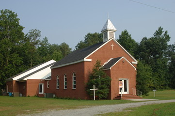 Red Brick church