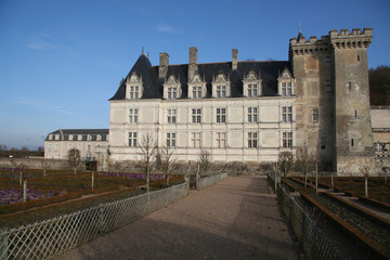 Fototapeta na wymiar Le château de Villandry