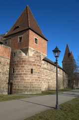 Vieux rempart avec tour