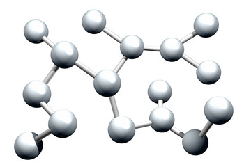 molecule formations isolated