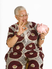 Shot of a senior African American Woman