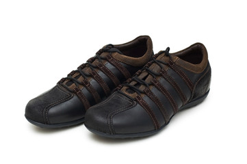 Sport shoes isolated on the white background