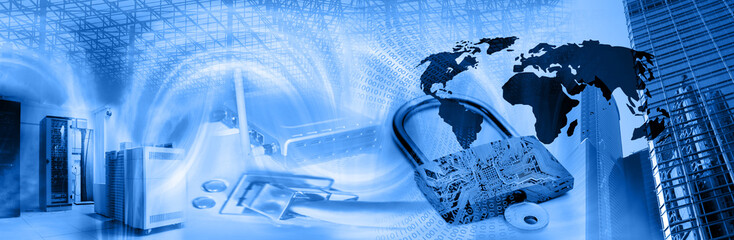 Wireless computer security theme
