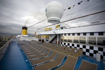 Fototapeta premium Costa Serena.Ammiraglia di Costa Crociere