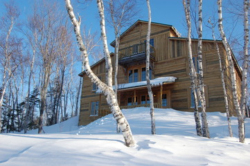 chalet au canada