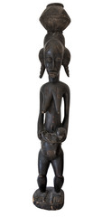 African statue - Mother and child