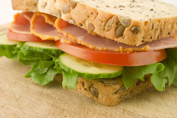 Ham salad sandwich 