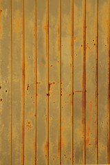 Rusty steel panel