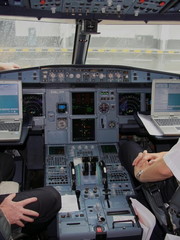 Fototapeta premium Flugzeug 1