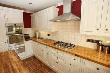Country-style kitchen interior