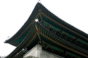 Fototapeta na wymiar Sungnyemun Gate national treasure number one of Korea