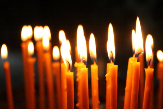 candels in the wind