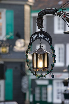Stechschild in der Altstadt