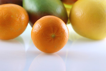 mandarin and other fruits