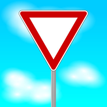 verkehrszeichen vorfahrt achten
