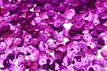 purple confettis background