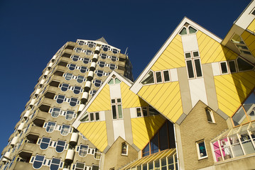 experimental cube houses