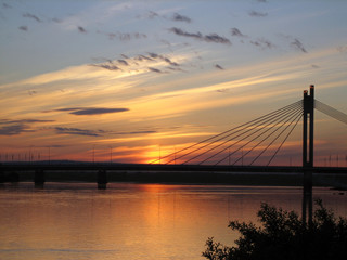 Soleil de minuit &agrave; Rovaniemi, Finlande 3