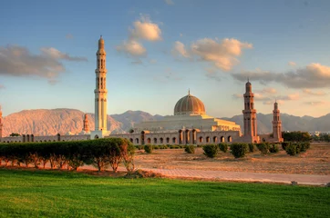Foto op Plexiglas Sultanaat van Oman - Paleis in Muscat City © XtravaganT