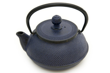 Blue teapot from China