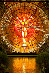 Cosmovitral Botanical Garden Toluca Mexico stained glass