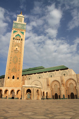 Mosque Hassan II in Casablanca