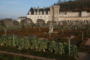 Le ch&acirc;teau de Villandry et ses jardins