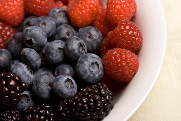 fresh ripe colorful fruit a very healthy snack