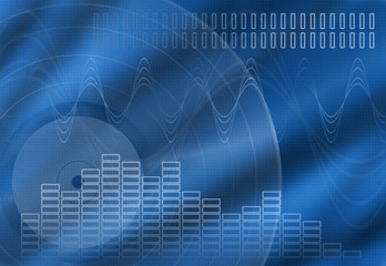 Abstract music background