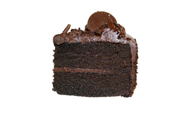 Slice of Chocolate Cake