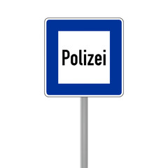 verkehrszeichen polizei