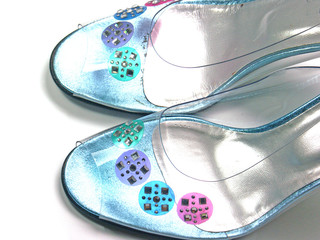 chaussures translucides