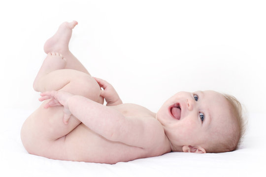 Photo Stock Bebe Tout Nu Adobe Stock
