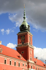 Fototapeta premium Old town palace - Warsaw, Poland