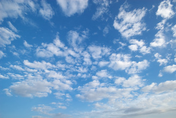 fluffy clouds