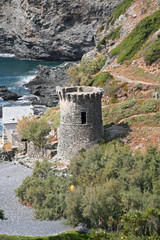 Fototapeta premium Une des tours génoises de Corse