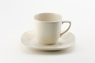 tazzina da caffè con piattino