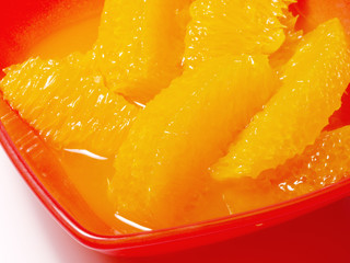 Fototapeta na wymiar Segmenty pomarańczy