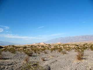 Sand dunes, Death Valley, California