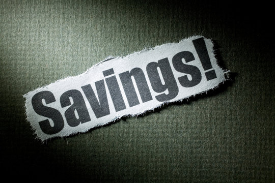 concept of Savings 