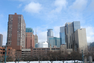 Minneapolis Skyline from convention center