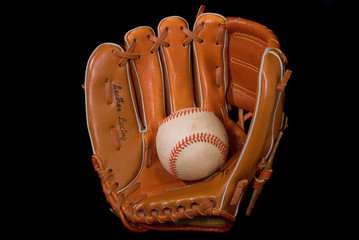 Baseball In Glove