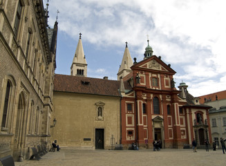 Fototapeta na wymiar Castle, Praga