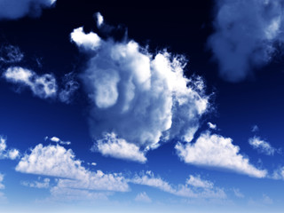 Obraz na płótnie Canvas Blue Sky 36