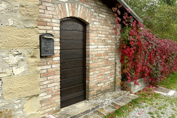 Entry of the mountain house