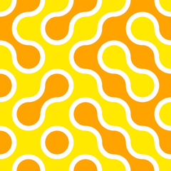 A background that tiles seamlessly.  DNA organic shapes.