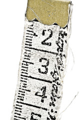 Old measuring tape