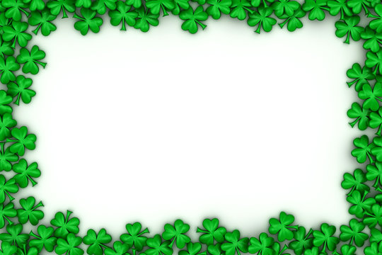Clover leaves Frame